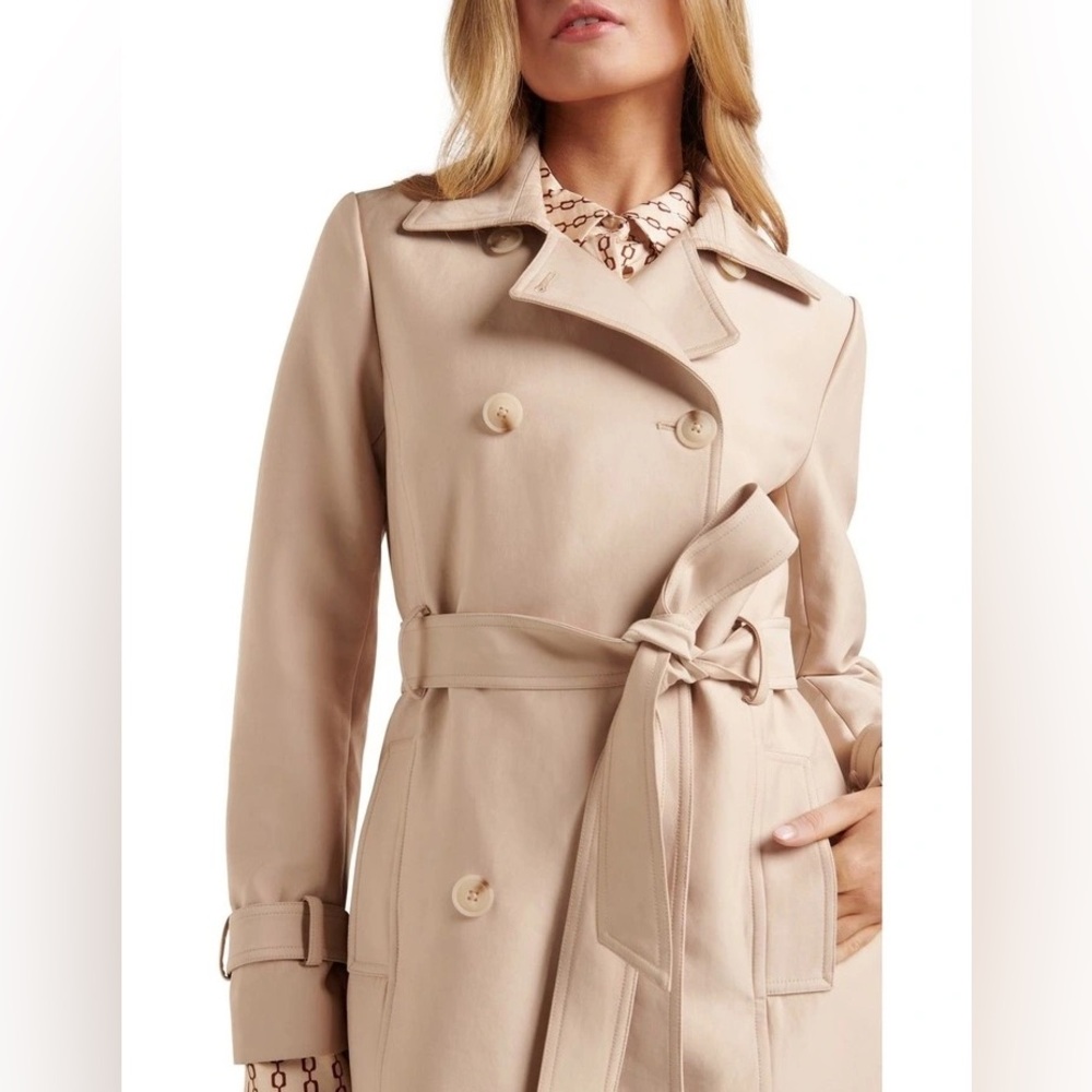 SOLD NWT Evernew “Rae” Water-Resistant Trench Coat